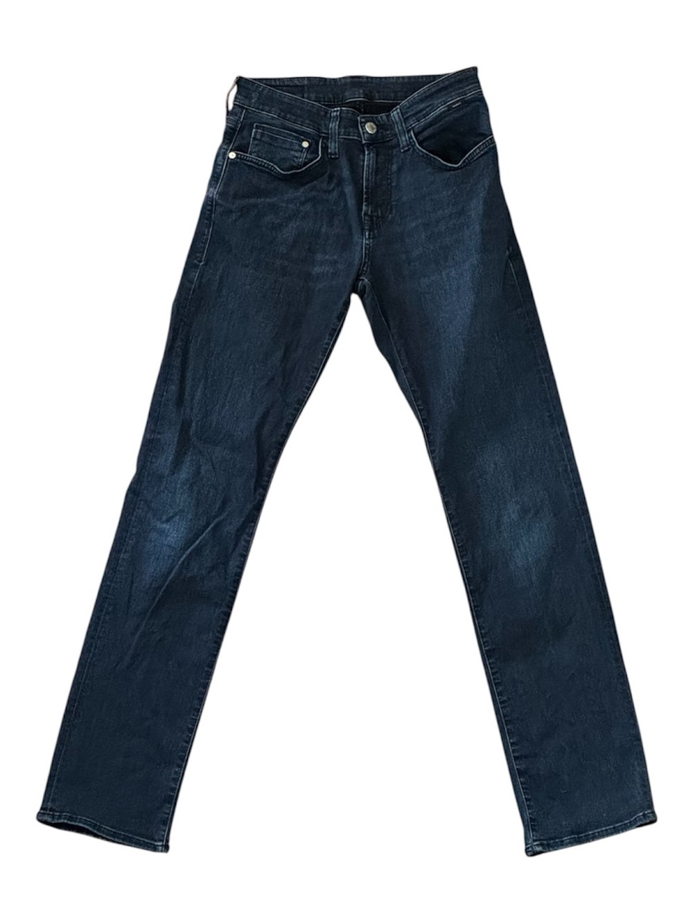 Mavi Men's 28x34 Navy Slim Straight Leg Jeans Denim